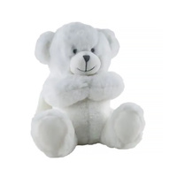 Elka Plush Bear Angle White 23cm, 4336-23