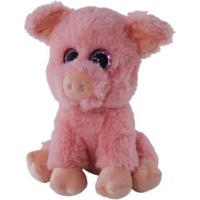 Elka Plush Barnyard Noisy Animals Pig w/ Sound 15cm, 15117-16P