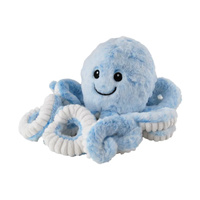 Elka Plush Bubbles Octopus Blue 15cm, 30923-BL