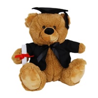 Elka Plush 30cm Graduation Bear Jelly, 76201-30G