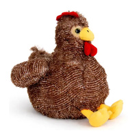 Elka Plush 22cm Chicken Brown, 30531-22