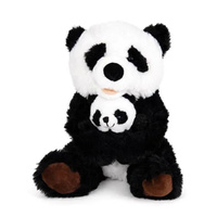 Elka Plush 24cm Panda with Baby, 212