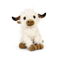 Elka Plush 25cm Highland Cow Skye Cream, 2522-25CR