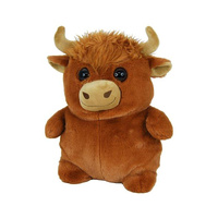 Elka Snuggle Buddies Plush 40cm Highland Cow, 6687-40H