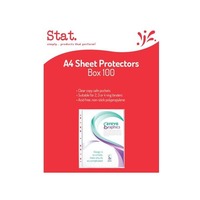 Stat A4 Sheet Protectors - Box of 100 