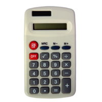 Stat 8-Digit School Pocket Calculator - Grey