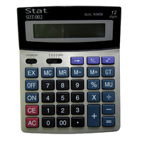 Desktop Calculator Medium 12-Digit Dual Power SDT-002 STAT