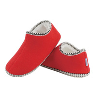 Slumbies Women's Winter Slippers Large - CABIN BOOTIE (Red) SLUWCB03