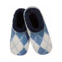 Slumbies Winter Slippers Women's Large - Diamonds Blue, Sunbird SLUWDD03