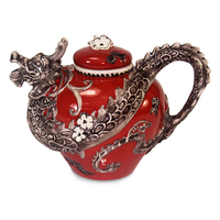 Landmark Concepts Teapot 17cm - Chinese Dragon Red OG1012
