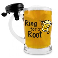 Landmark Concepts Beer Stein with Bell 350 mL - Ring for a Root BG715
