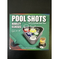 Landmark Concepts Drinking Fun Party Game - Pool Shots with Novelty Glasses BG173