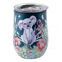 Landmark Travel Mug Fauna Flora Australian Koala 360mL Insulated Tumbler OT290