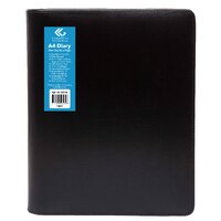 2026 Diary Olympia A4 Day to Page Wiro PU Cover #2A 10001