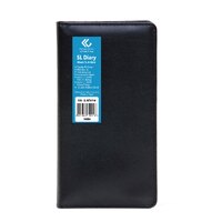 2026 Diary Olympia Slimline Week to View Wiro PU Cover #20 14004