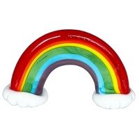 The Russell Collection Zibo Art Glass Ornament Nano Rainbow, CNG ARC