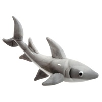 The Russell Collection Zibo Art Glass Ornament Nano Shark, CNG SHIVER