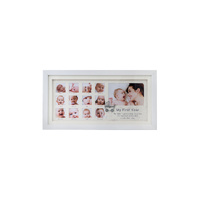 The Russell Collection Photo Frame My First Year with 13 Openings, HP MYFIRST