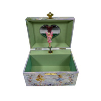 The Russell Collection Musical Jewellery Box 15x11cm Fairy, HR 50262JK