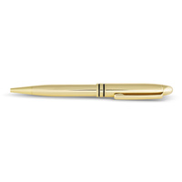 The Russell Collection Pen Gold with Double Black Pinstripe, HS P9