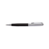 The Russell Collection Pen Classic Silver with Black Enamel, HS P7