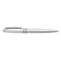 The Russell Collection Pen Silverplate with Double Black Pinstripe, HS P8
