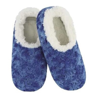 Slumbies Women's Winter Slippers Large - SPRING (Blue) SLUWSB03