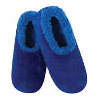 Slumbies Winter Slippers Women's Large - Dreamy Velvet Blue, Sunbird SLUWDV03