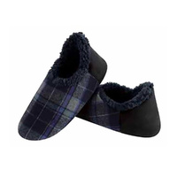 Slumbies Winter Slippers Men's Extra Large - Alpine Plaids Navy, Sunbird SLUMAP04
