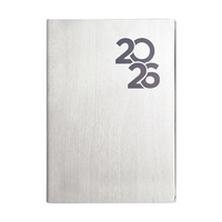 Centurion 2026 Diary Wooden PU A5 Week to View White, Sunbird Y-DCD-PUA57