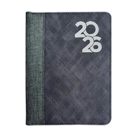 Centurion 2026 Diary Fabric A5 Week to View Black Wiro, Sunbird Y-DCD-WA57
