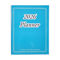 Centurion 2026 Planner Quarto Month to View Light Blue, Sunbird Y-D4007-1
