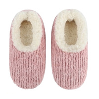 Slumbies Women's Winter Slippers Extra Large - TEDDY BEAR (Pink) SLUWTB05