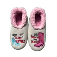Slumbies Pairables Women's Winter Slippers Small - BOOTS Pink, SLUPGB01