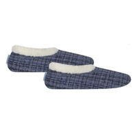 Slumbies Women's Winter Slippers Large - SPARKLE (Navy) SLUWTW03