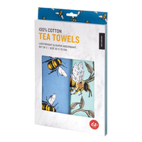 The Australian Collection Tea Towel - Bees (Set of 2)