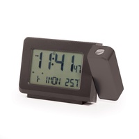 isGift Maverick Desktop Projector Clock 13x8cm Black, IMA0063