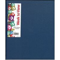 2026 Diary Victoria Quarto Week to View Wiro Cobalt Last Diary Company VQ7CB