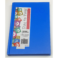 2024-2025 Financial Year Diary Everyday A5 Day to Page Blue Last Diary Company FEA51BL