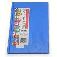 2024-2025 Financial Year Diary Everyday A5 Week to View Blue Last Diary Company FEA57BL