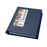 2026 Diary Victoria A5 Day to Page Wiro Cobalt Last Diary Company VA51CB