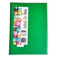 2026 Diary Ainsley A5 Week to View Wiro Green Last Diary Company AA57GR
