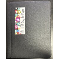 2026 Diary Nicholls A4 Day to Page Compendium Black Last Diary Company A41WBK