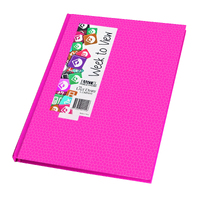 2026 Diary Everyday A5 Week to View Casebound Hot Pink Last Diary Company EA57HP