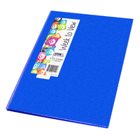 2026 Diary Everyday A4 Week to View Casebound Blue Last Diary Company EA47BL