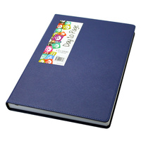 2026 Diary Becall A4 Day to Page Casebound Blue Last Diary Company BA41BL