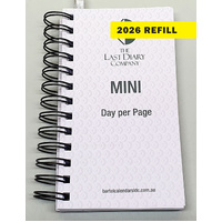 2026 Refill Victoria B6 Mini Day to Page Wiro by Last Diary Company VB61