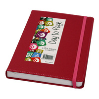 2022 Diary Becall A5 Day to Page Casebound Hot Pink, Last Diary Company BA51HP