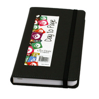 2027 Diary The Last Diary Company Becall B6 Day to Page Black, BB61BK