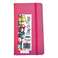 2025 Diary Becall B6 Day to Page Casebound Hot Pink Last Diary Company BB61HP